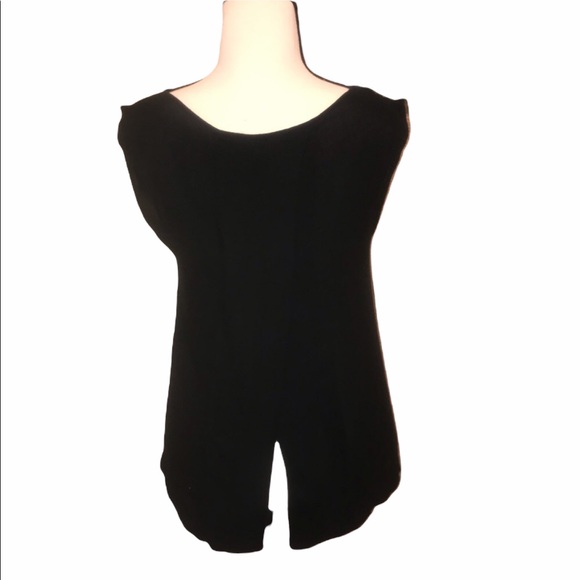 Jack by BB Dakota  Black studded Tank Top Open Back size  XS - Picture 5 of 12